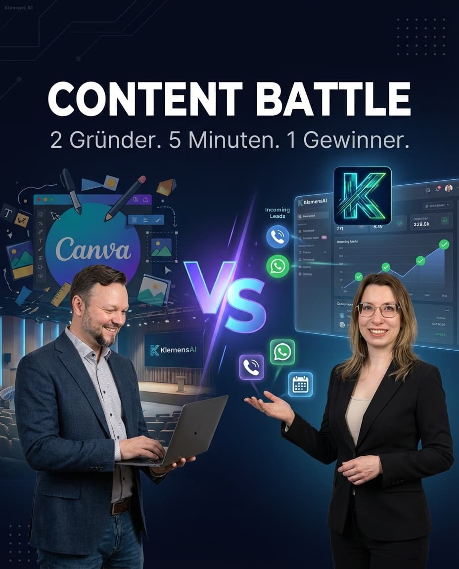 KlemensAI vs. Canva slide 1