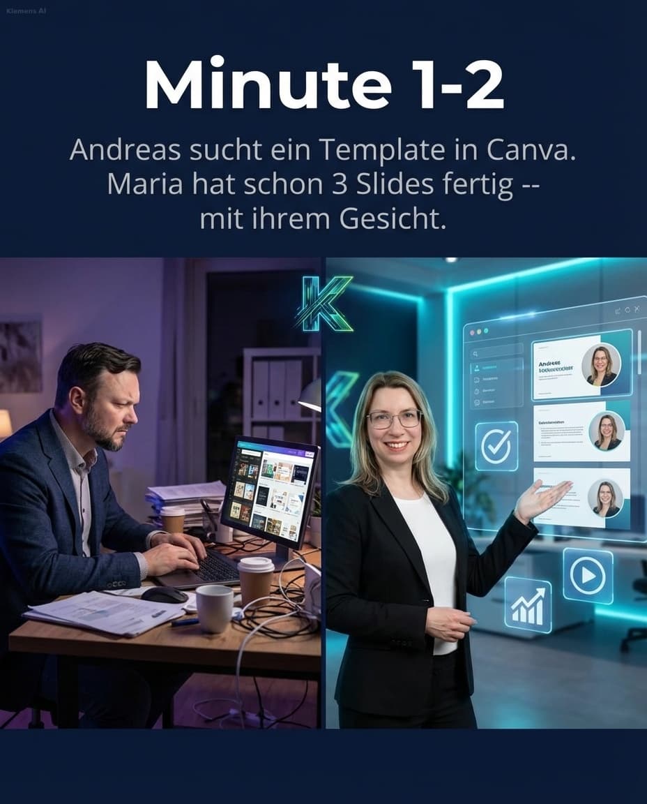 KlemensAI vs. Canva slide 3